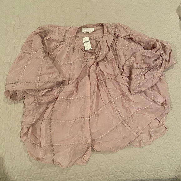 NWT Anthropologie Sarabeth Textured Button down Size MP - Picture 8 of 8